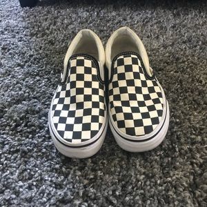 Checkered Vans
